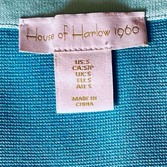 “HOUSE OF HARLOW 1960” BLUE SKIRT SIZE S  NWT - Picture 6 of 7
